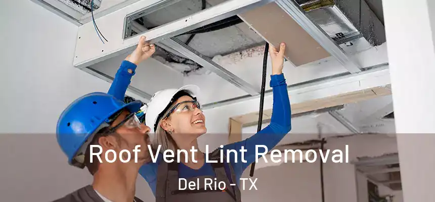 Roof Vent Lint Removal Del Rio - TX